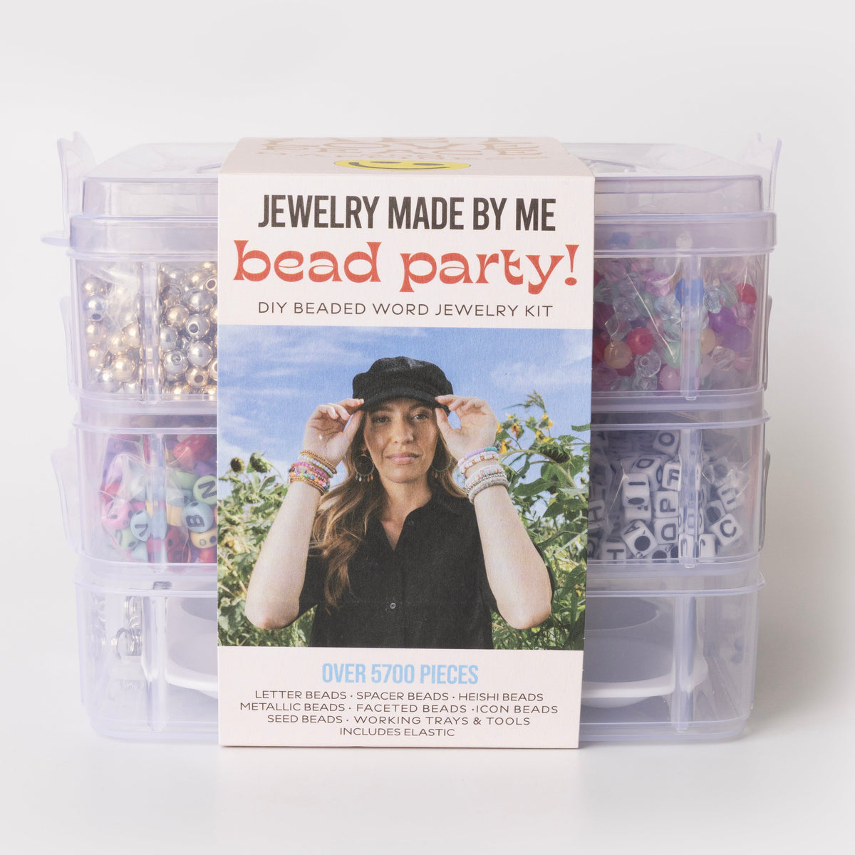 DIY Jewelry Letter Bead Party Kit