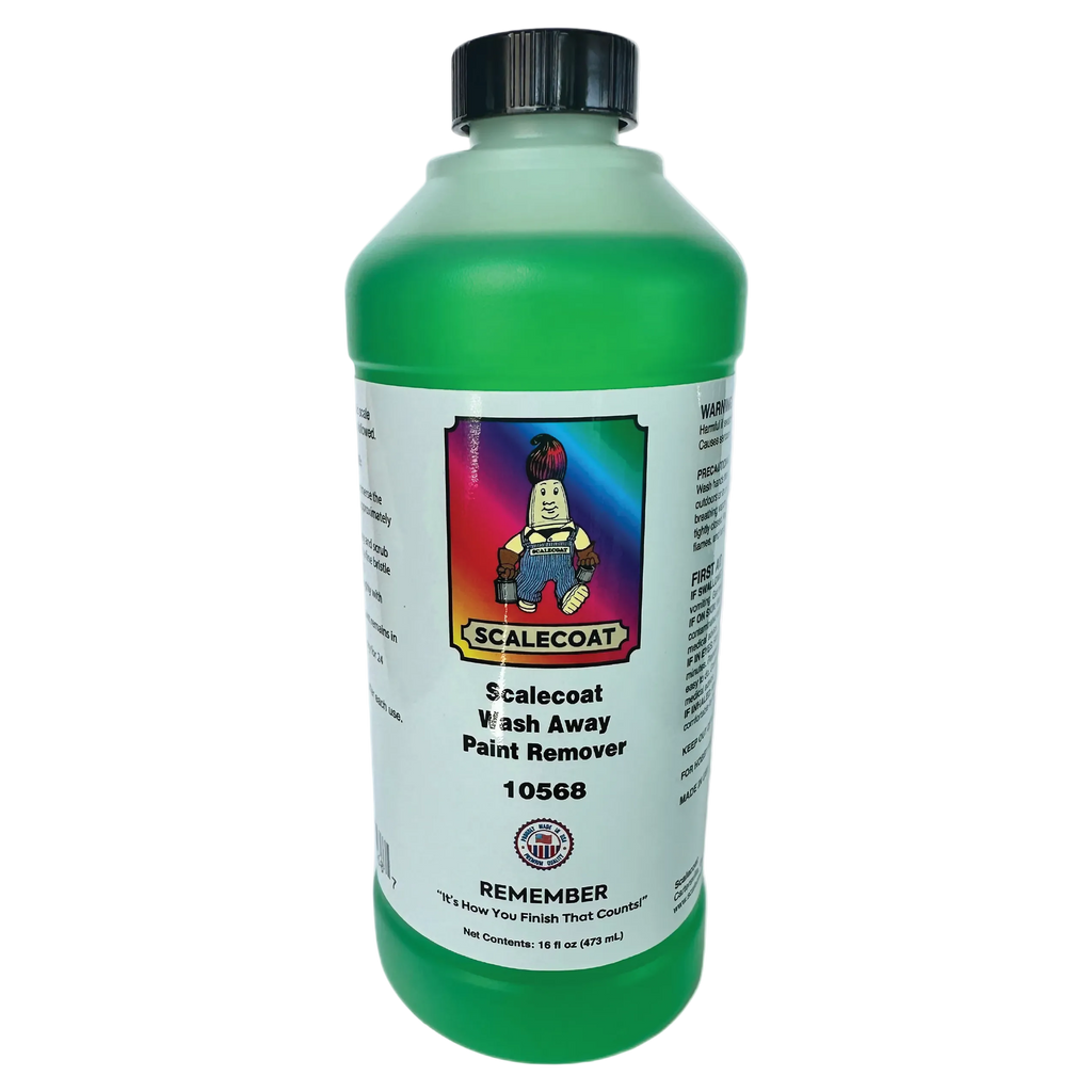 Scalecoat Wash Away Paint Remover 16oz Bottle