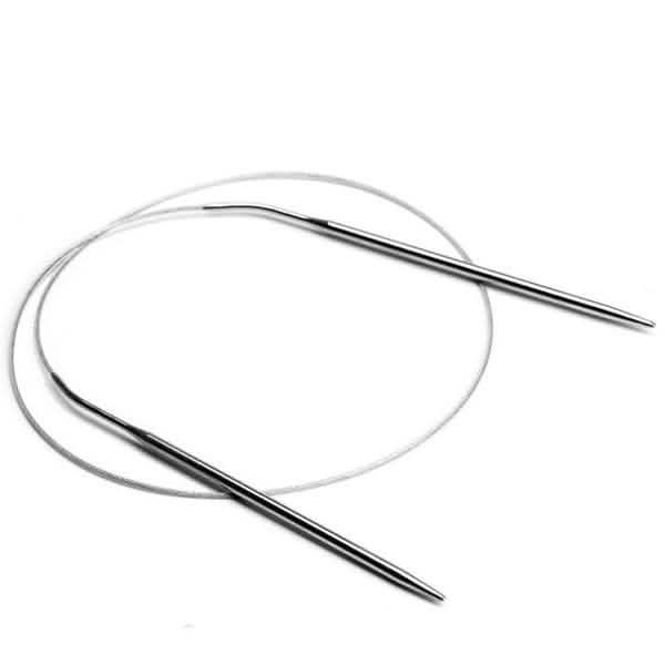 11-Pack: Stainless Steel Circular Knitting Needles Circular Knitting Pins