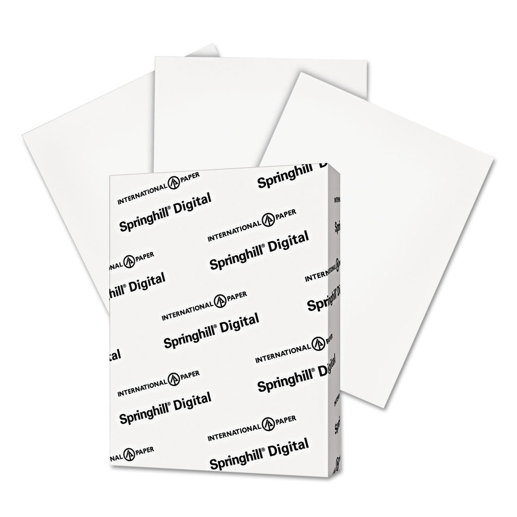 Springhill Digital Index White Card Stock 110 lb Index Weight, 8.5 x 11, 250/Pack