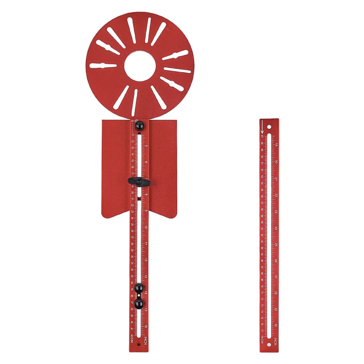 Circle Cutting Jig for Router — 5-in-1 Adjustable 10"–58" Large Circle Cutter