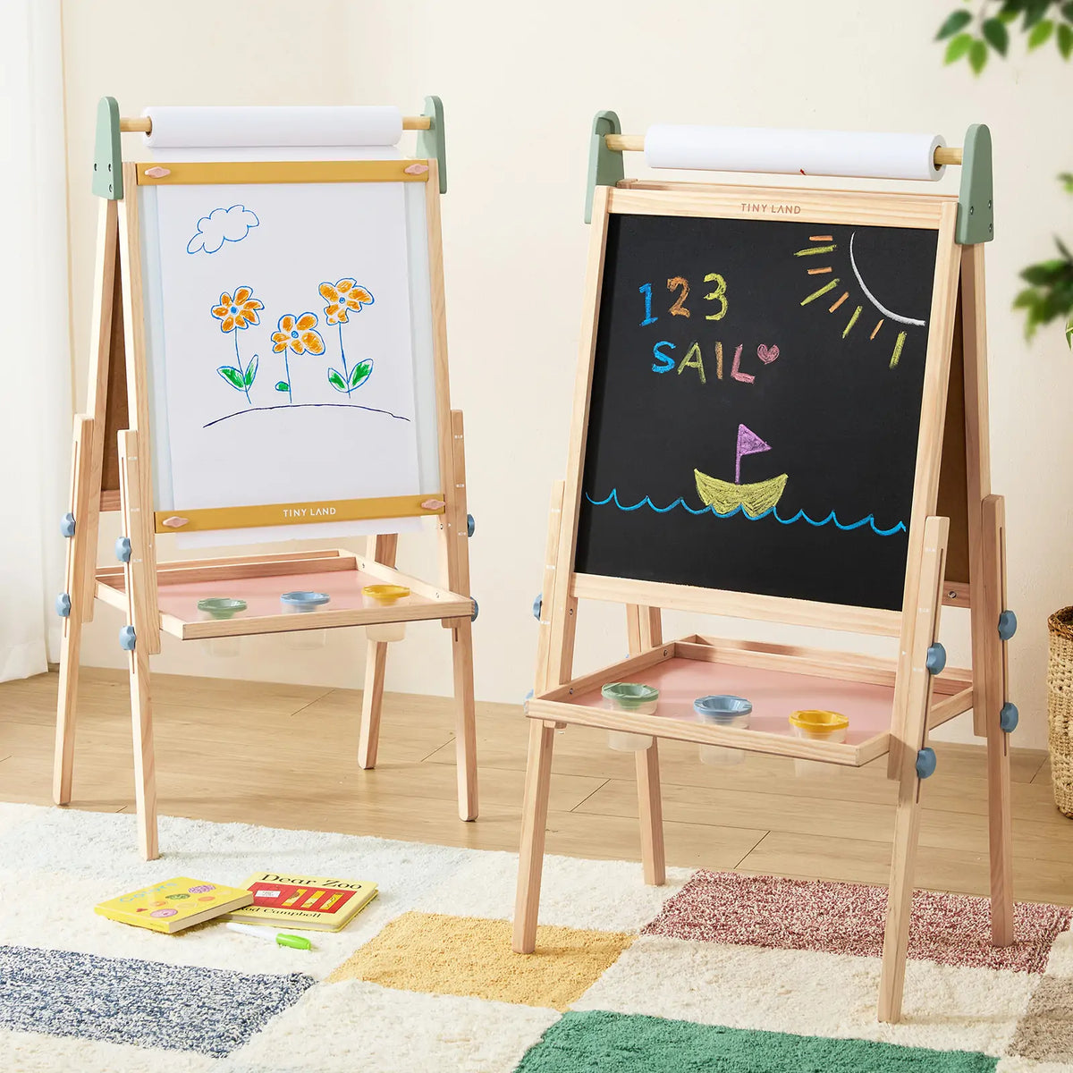 Tiny Land® 3-in-1 Art Easel for Kids