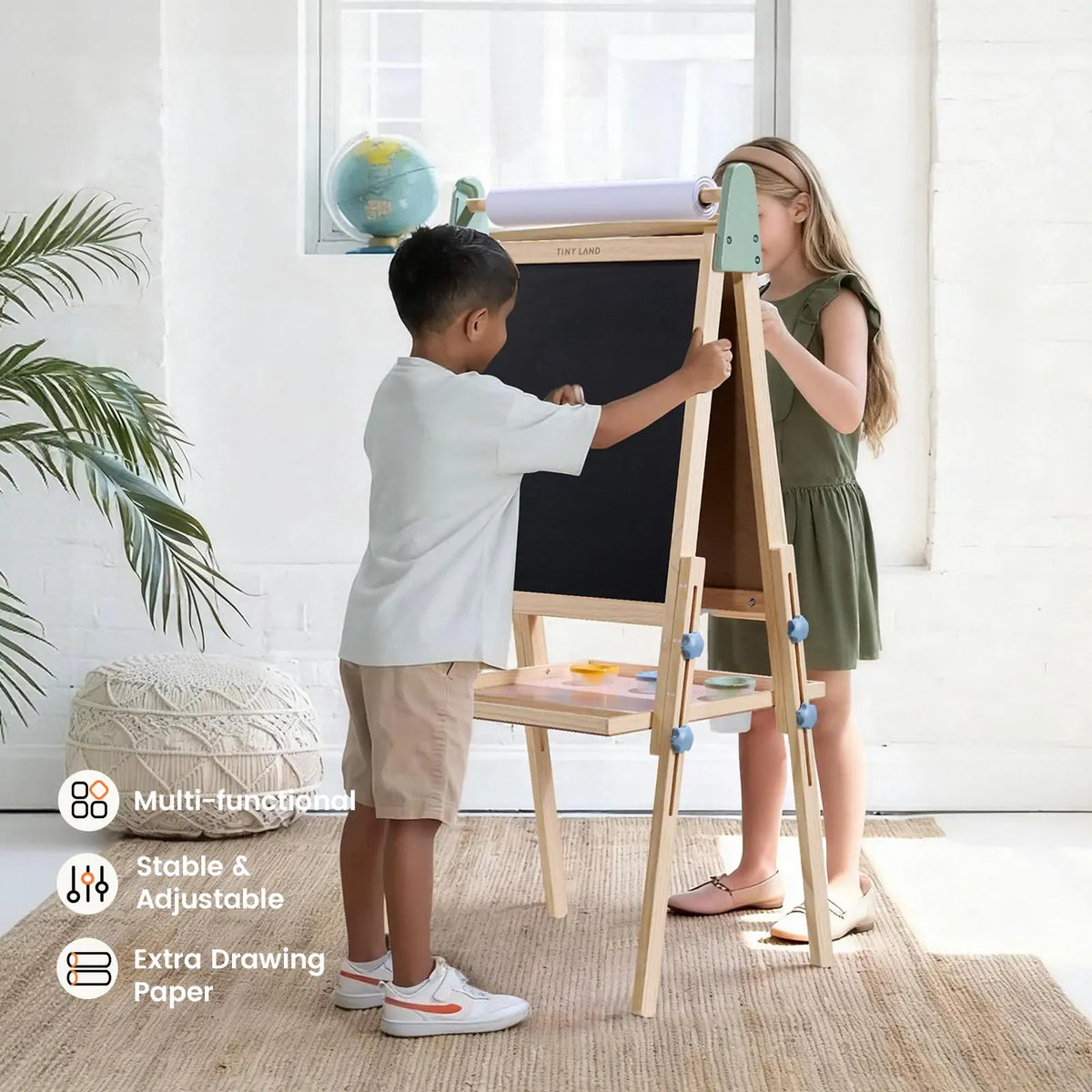 Tiny Land® 3-in-1 Art Easel for Kids