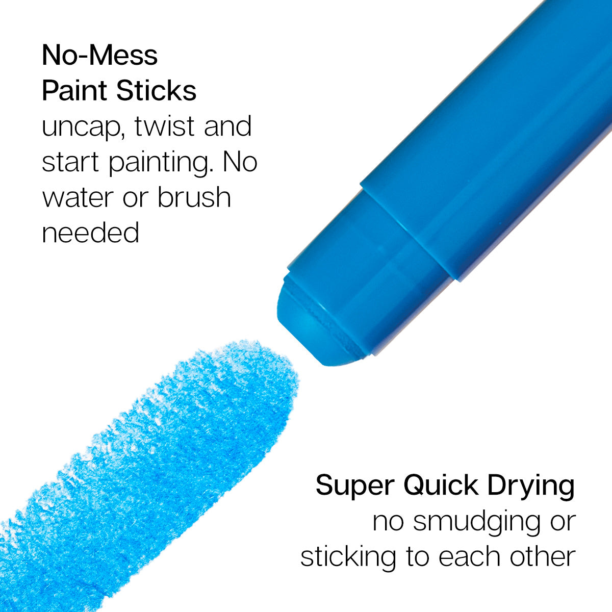 Tempera Paint Sticks, 60 Colors