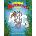 Animal Alphabet Coloring Book: Children's - Paperback