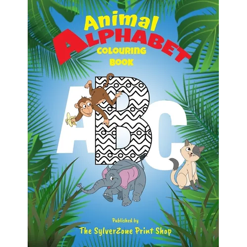 Animal Alphabet Coloring Book: Children's - Paperback