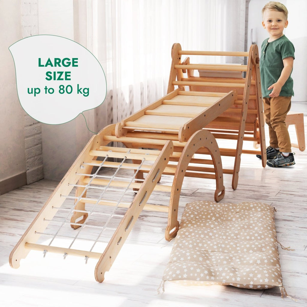 6in1 Montessori Climbing Set: Art Addition