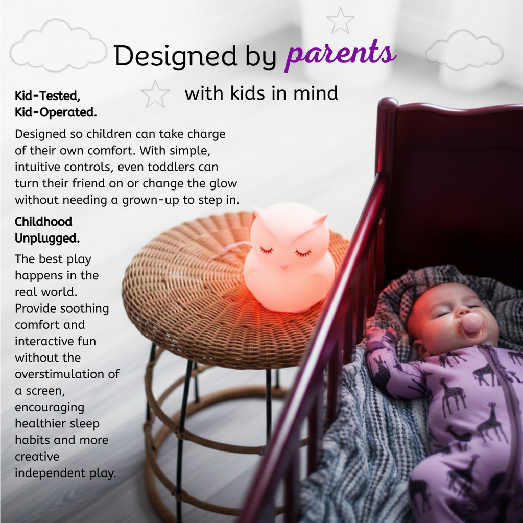 Owen the Owl- Children's Touch Night Light