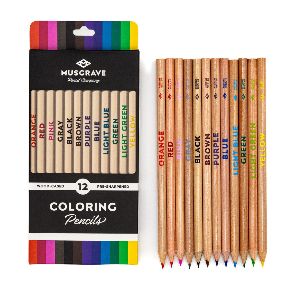 Coloring Pencils - 12 Count