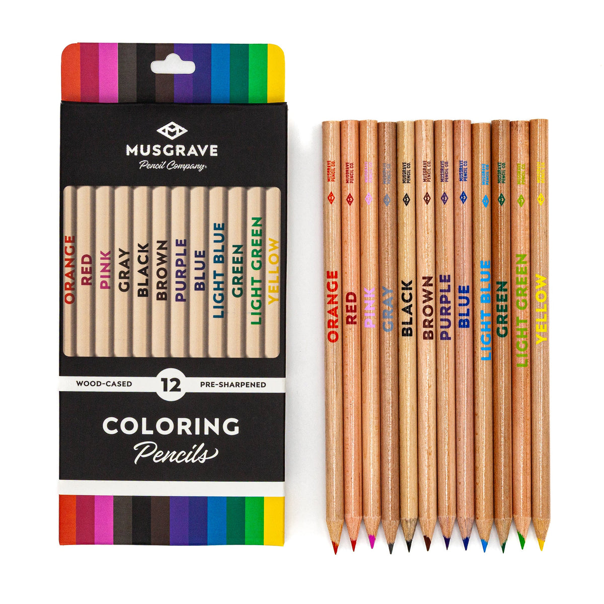 Coloring Pencils - 12 Count