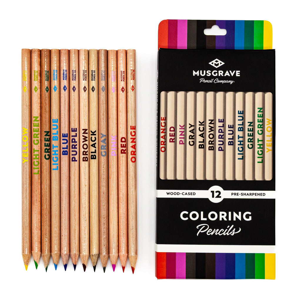 Coloring Pencils - 12 Count