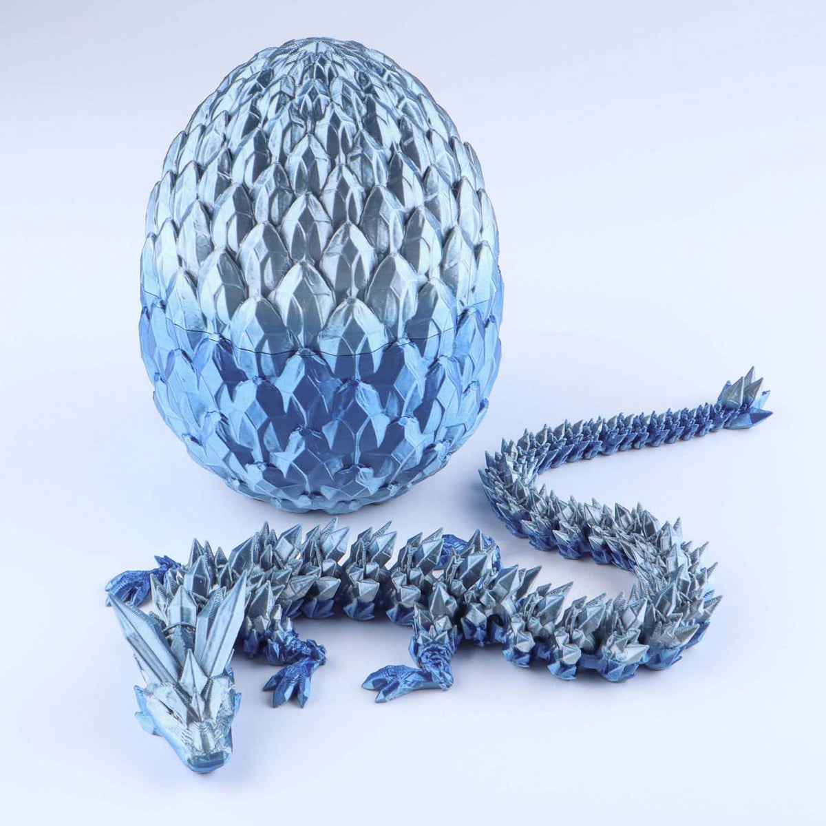 3D Printed Crystal Dragon Fidget Toy