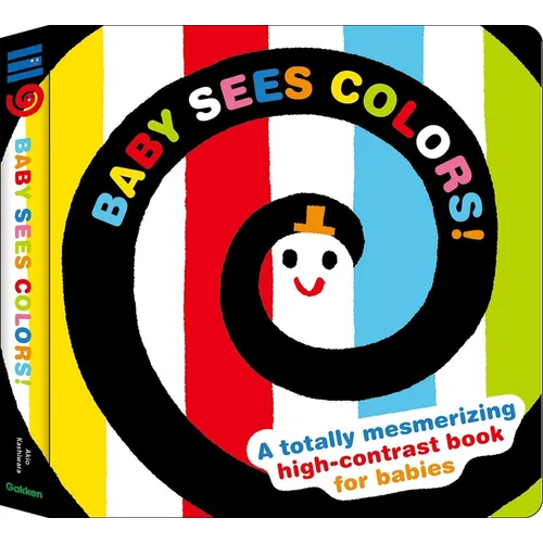 Baby Sees Colors: A High-Contrast Book for Babies - Board Book