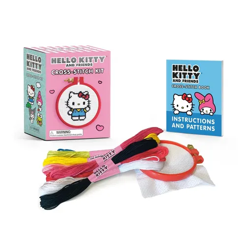 Hello Kitty Cross-Stitch Kit - Paperback
