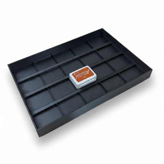 Mini Archival Ink Pad Stackable Storage Tray, Compact Organizer