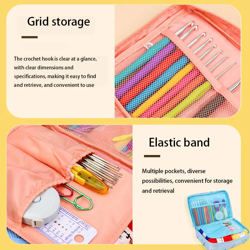 Crochet Kit Beginners Crochet Hook Set with Crochet Yarn