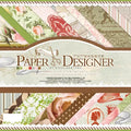 7 Inch Vintage Scrapbook Paper Set | 40 Sheets Retro Cardstock