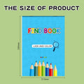 Find Hidden Objects Look and Color Early Education Game Book