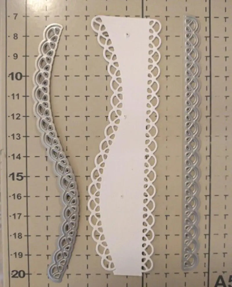 Lace Edge Border Metal Cutting Dies Paper Craft Stencil Set