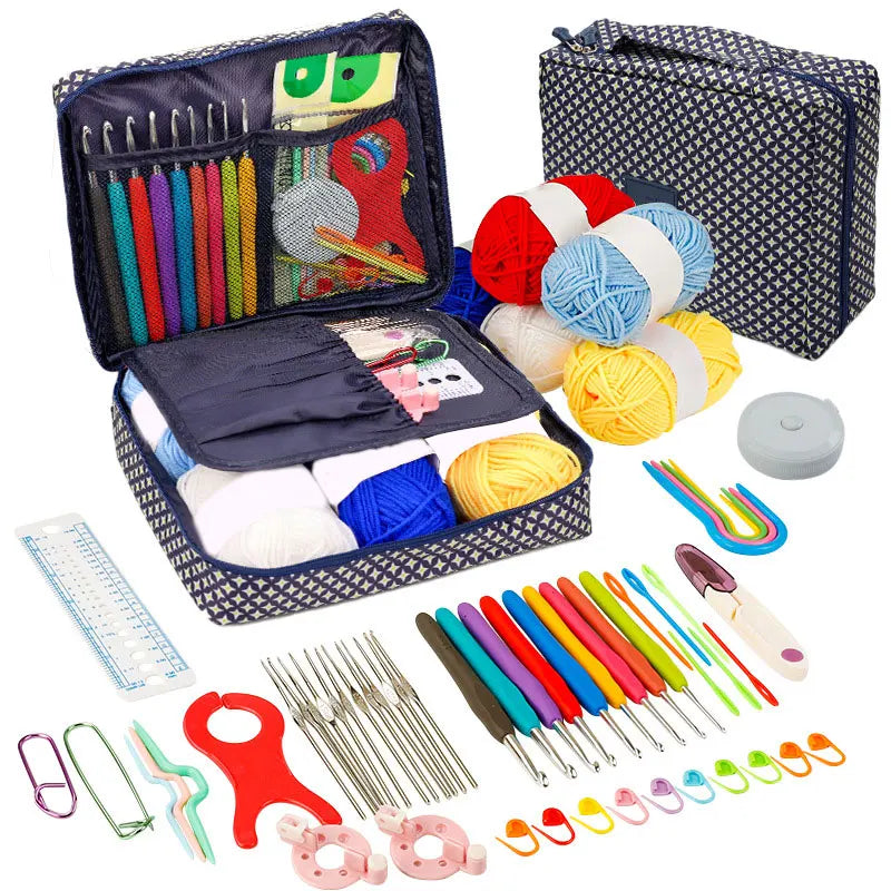 Crochet Kit Beginners Crochet Hook Set with Crochet Yarn