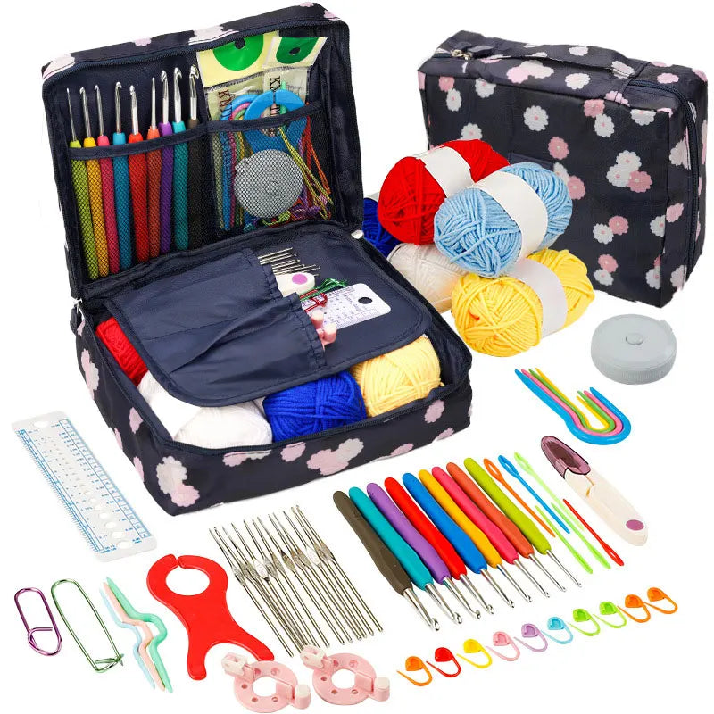 Crochet Kit Beginners Crochet Hook Set with Crochet Yarn