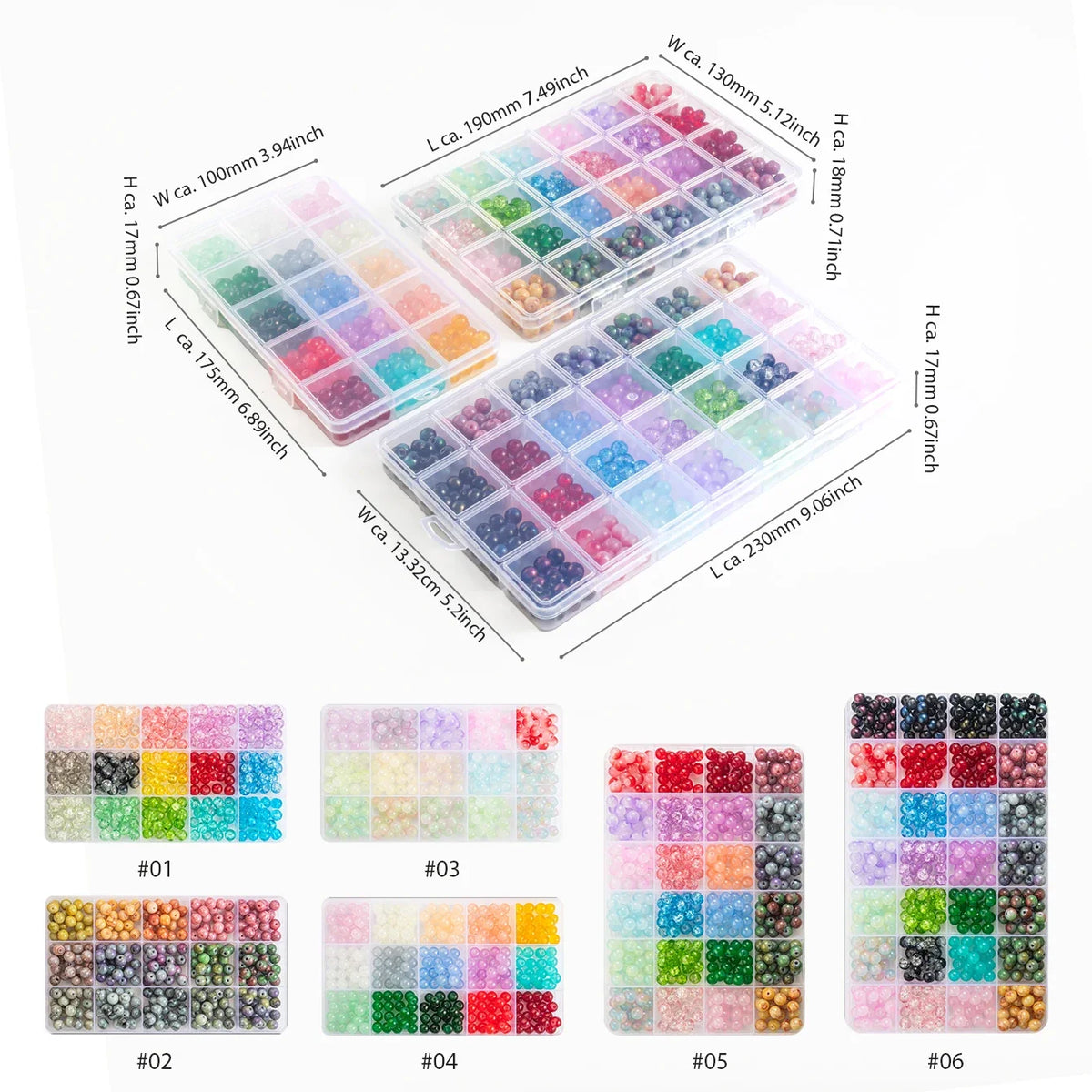 Glass Beads Bracelet Making Kit