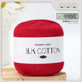 50g/PC Silk Lace Cotton Soft Thread for Cross Stitch
