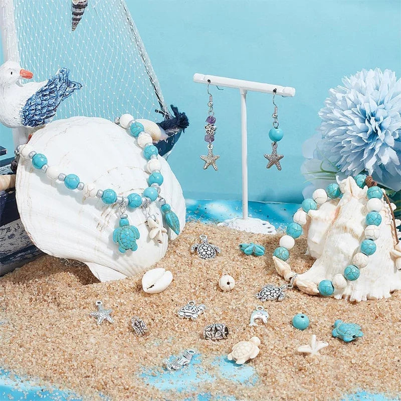 Ocean Summer Friendship Bracelet Making Kit – DIY bracelets, Necklaces & Earrings