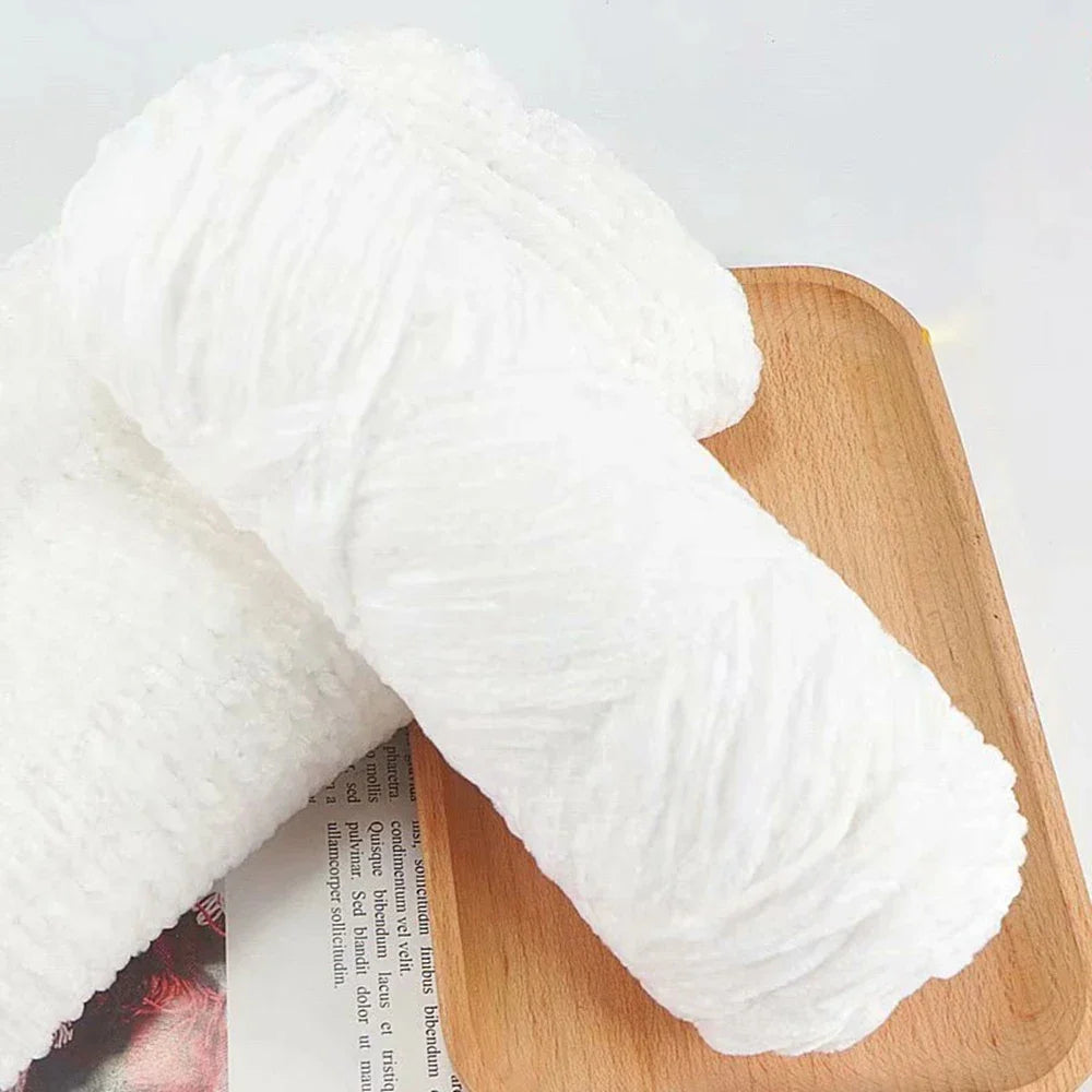 95g Chenille Soft Velvet Yarn Blended Knitting Wool Crochet