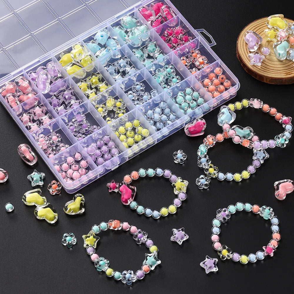 24-Grid Acrylic Beads Kit