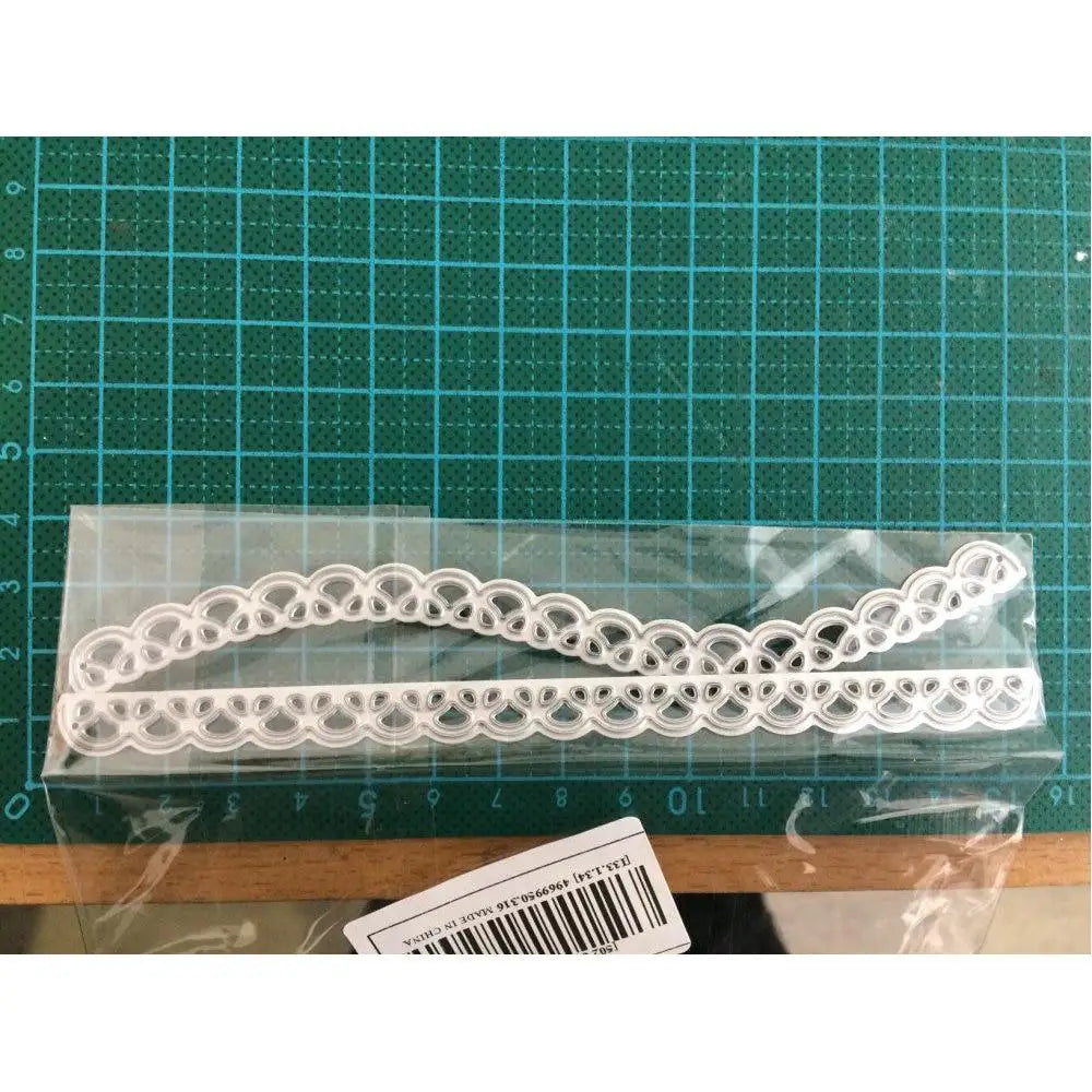 Lace Edge Border Metal Cutting Dies Paper Craft Stencil Set