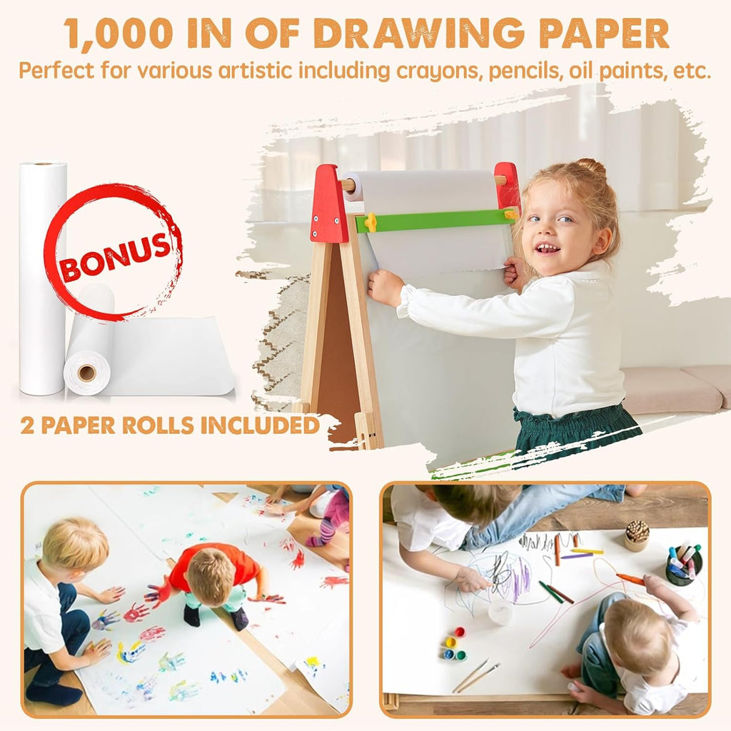 Tiny Land® 3-in-1 Art Easel for Kids
