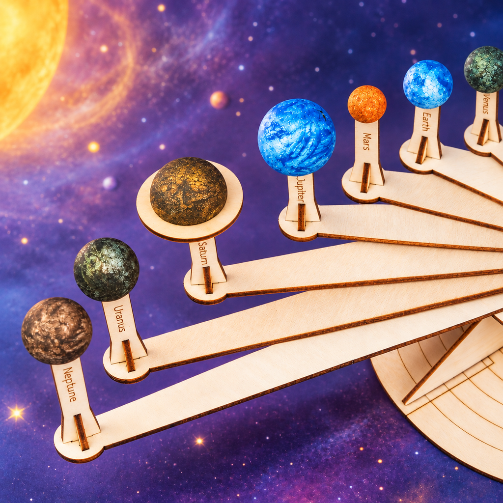 DIY Solar System Model Kit – Build, Paint & Explore