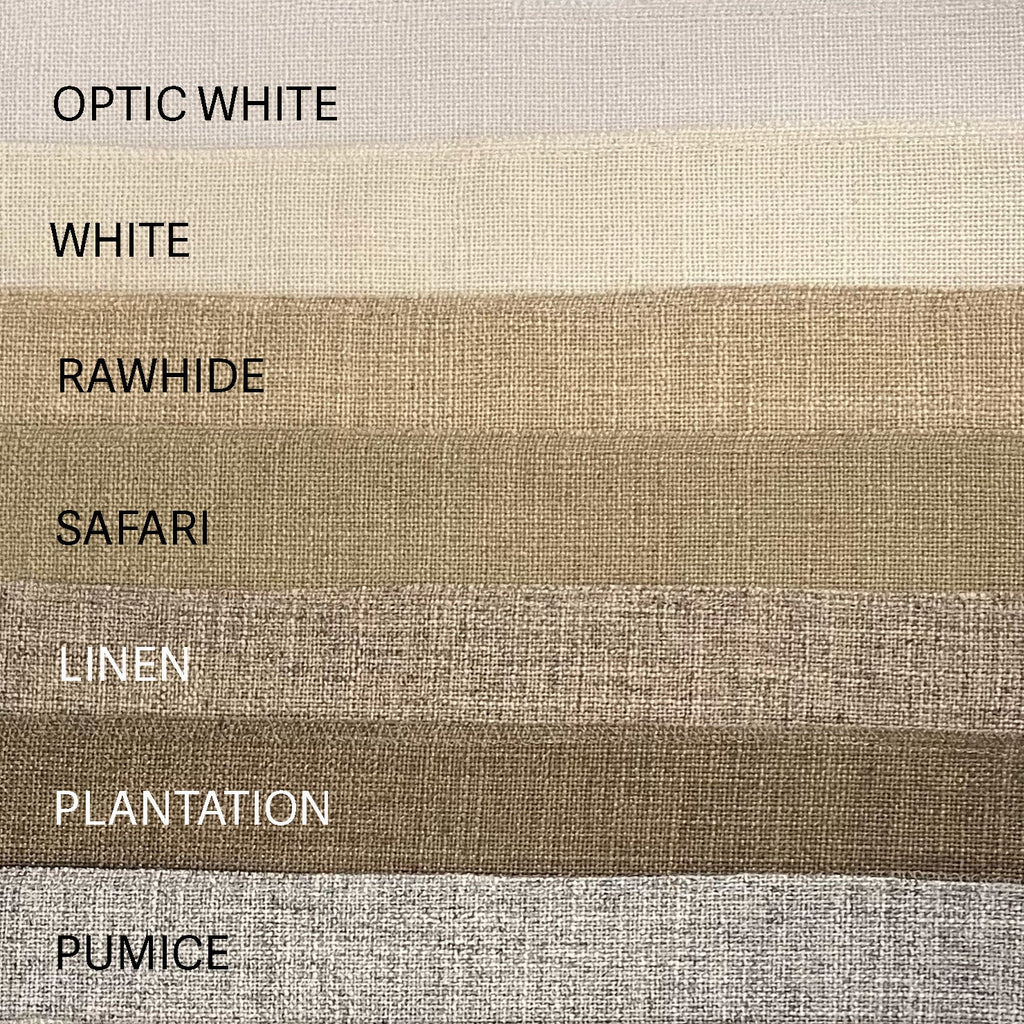 ZUMA - BLAKE, LINEN POLYESTER BLENDED UPHOLSTERY FABRIC BY THE YARD