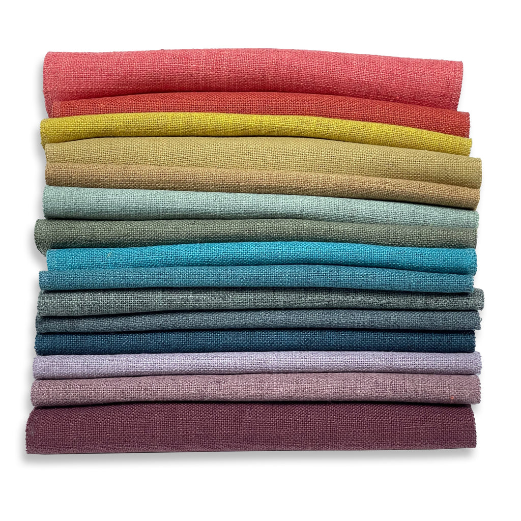 ZUMA - BLAKE, LINEN POLYESTER BLENDED UPHOLSTERY FABRIC BY THE YARD