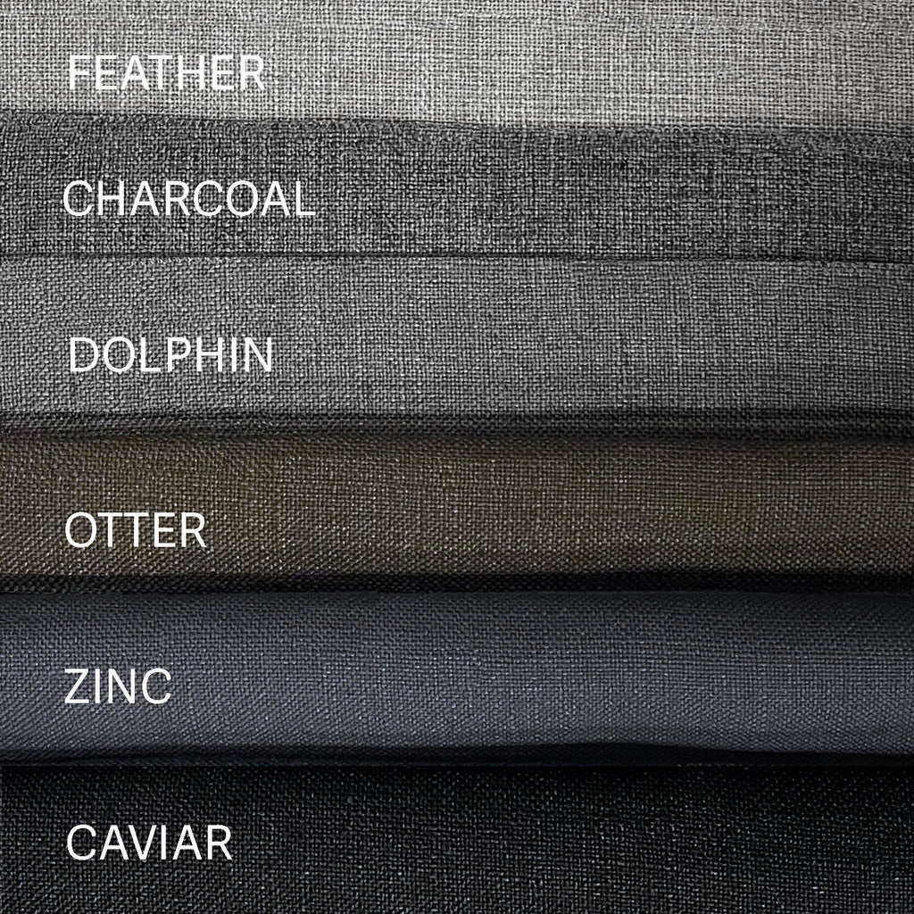 ZUMA - BLAKE, LINEN POLYESTER BLENDED UPHOLSTERY FABRIC BY THE YARD