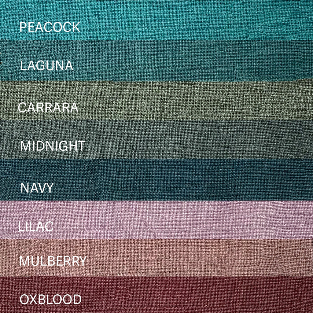 ZUMA - BLAKE, LINEN POLYESTER BLENDED UPHOLSTERY FABRIC BY THE YARD