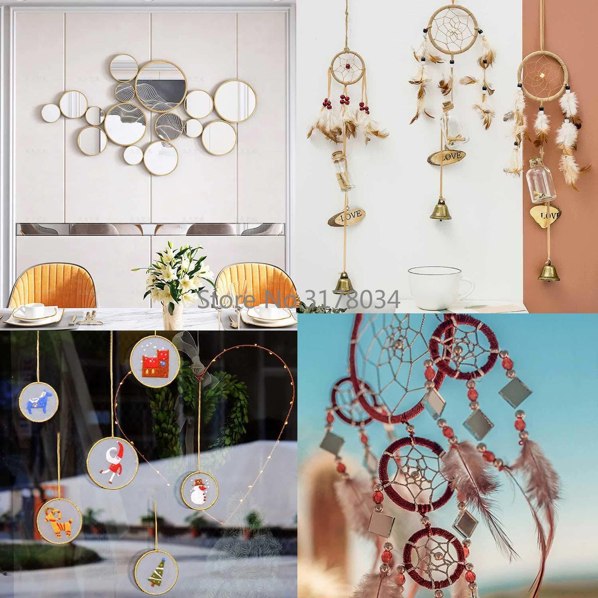 Round Bamboo Circle Embroidery Hoop