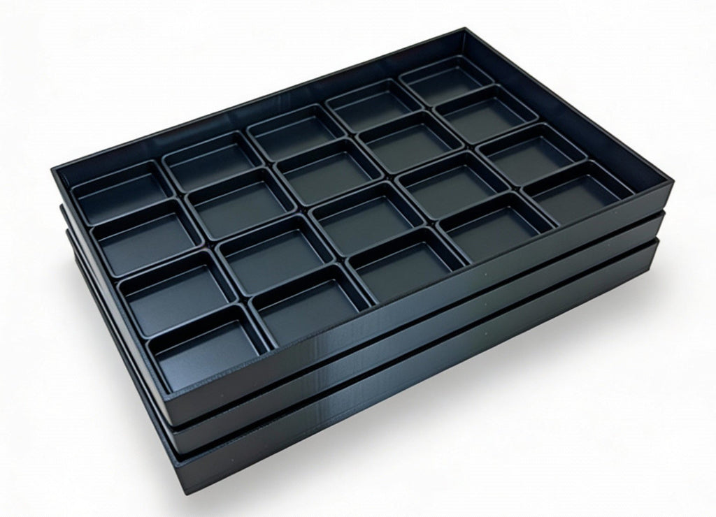 Mini Archival Ink Pad Stackable Storage Tray, Compact Organizer