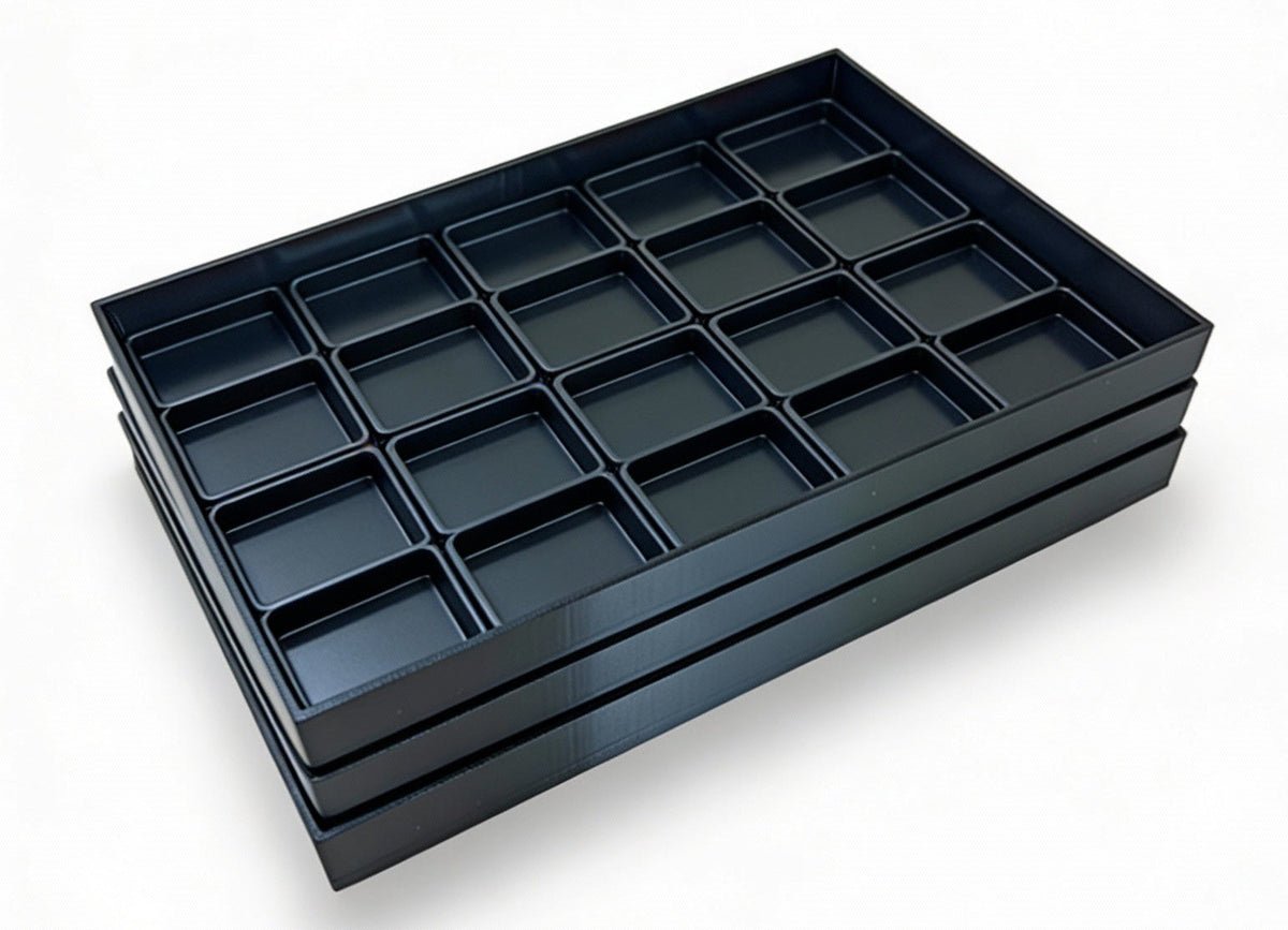 Mini Archival Ink Pad Stackable Storage Tray, Compact Organizer