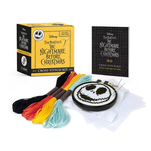 Disney Nightmare Before Christmas Cross-Stitch Kit - Paperback