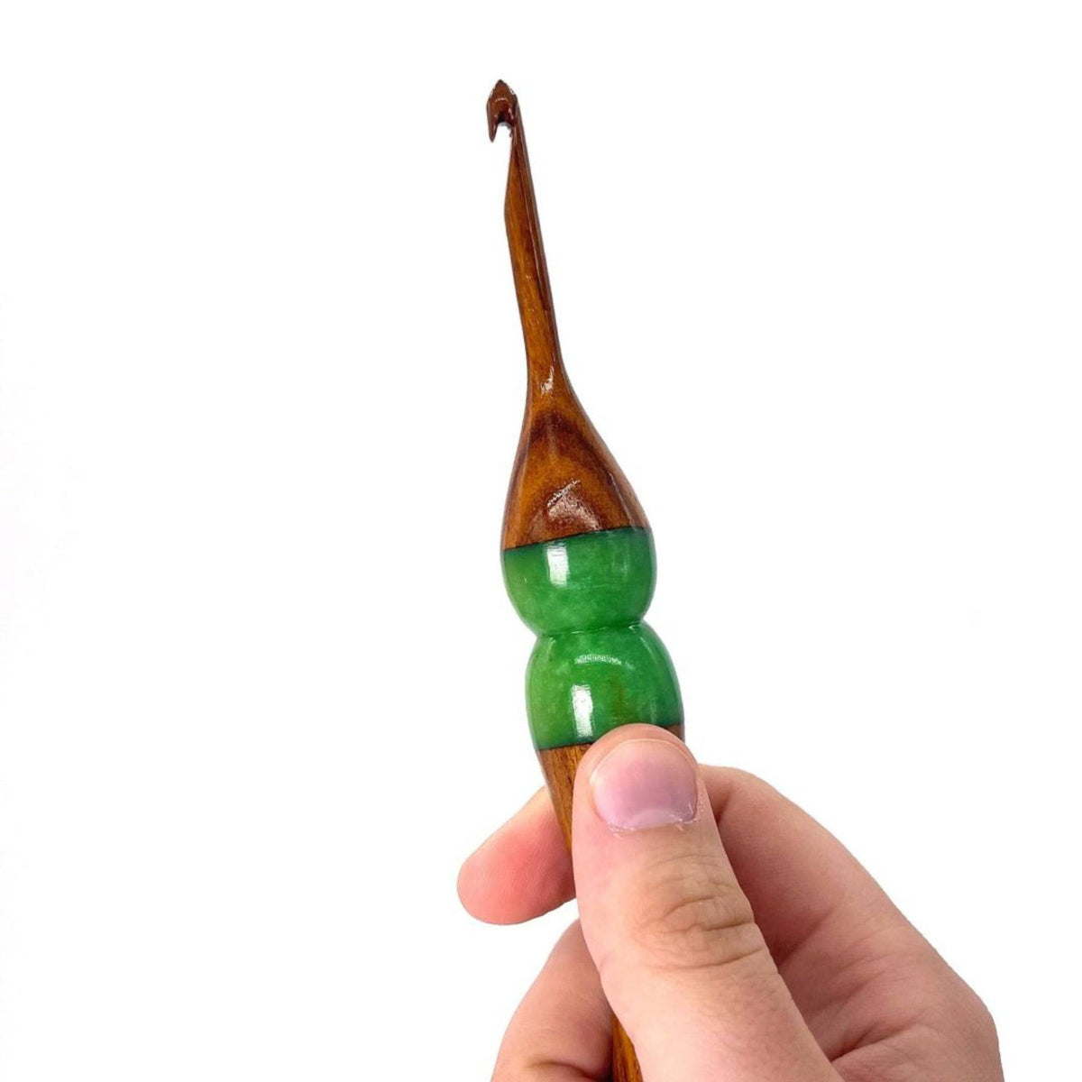 Sparkle Rosewood Crochet Hook