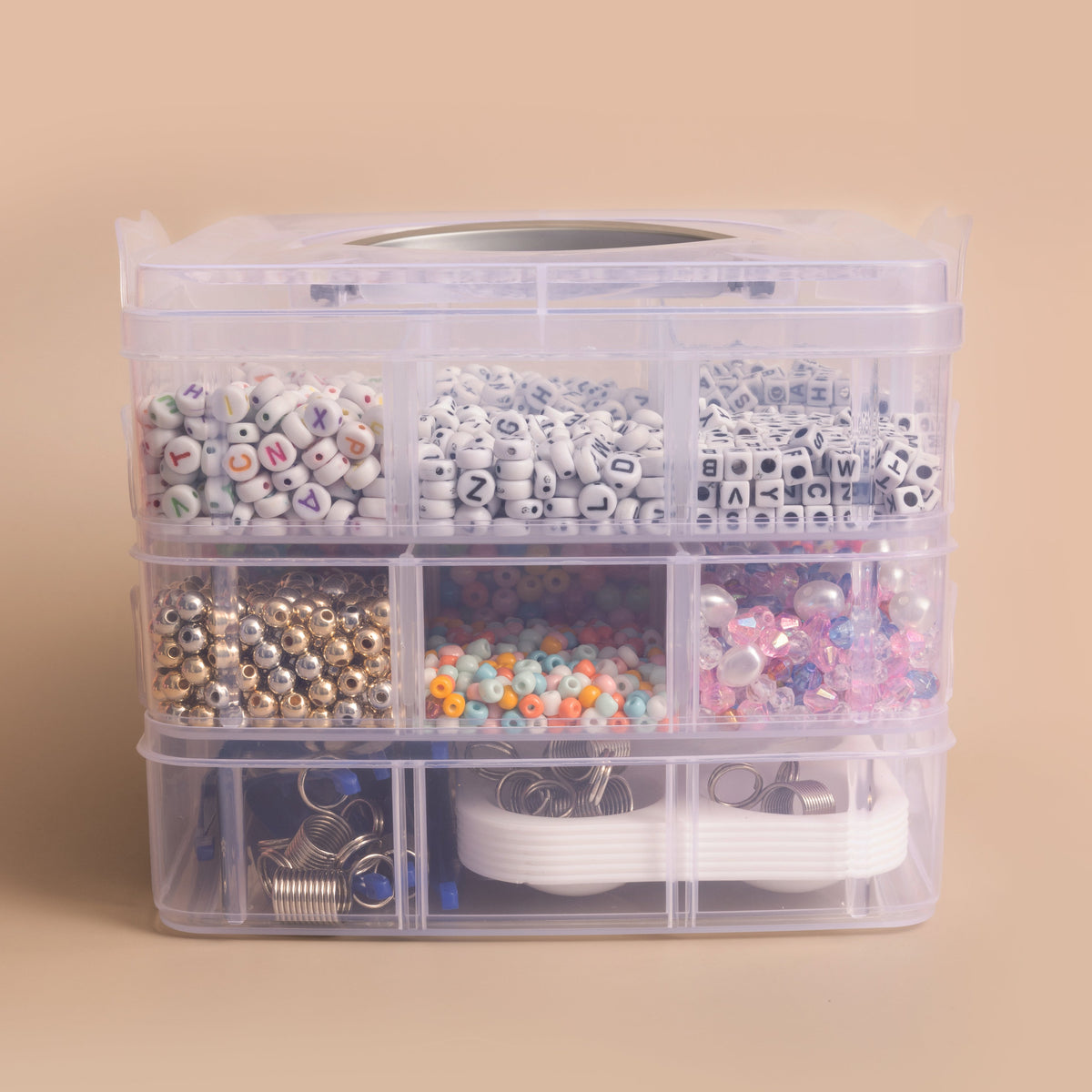DIY Jewelry Letter Bead Party Kit