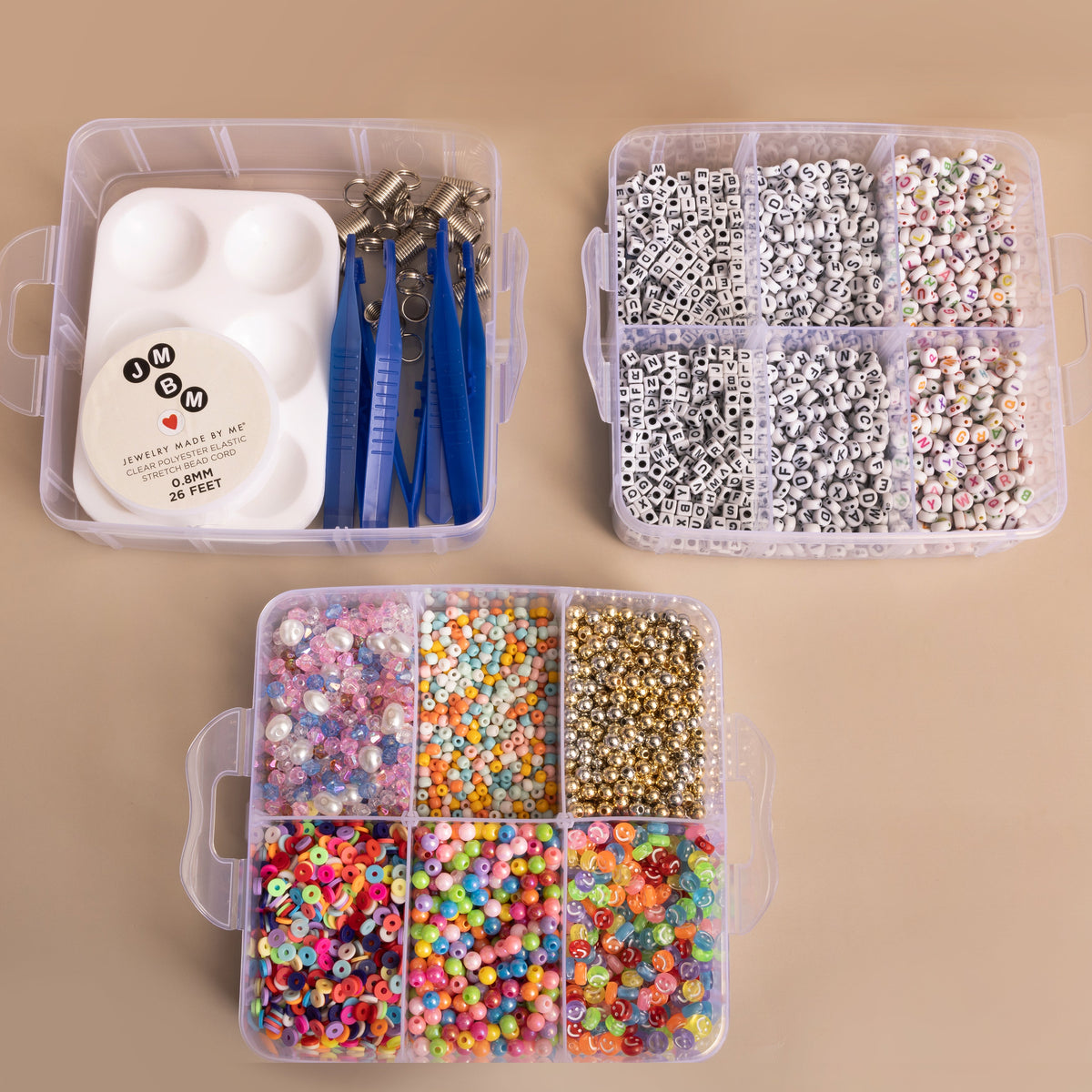 DIY Jewelry Letter Bead Party Kit